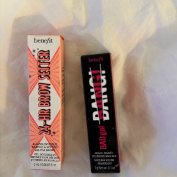 Benefit Other - Benefit Cosmetics Duo: 24-HR Brow Setter (2ml) & BADgal BANG! Mascara (3g)